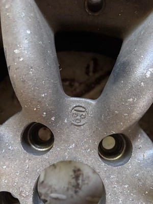 JDM RS Watanabe? 15-inch wheels studded tires 4-piece set. (No Tires)