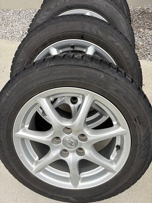JDM Toyota genuine 17-inch wheels 4-Wheel Set size for Estima with winter t (No Tires)