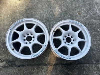 JDM Weds TC-05 16X8J 4H-100/114.3 Civic '96 Integra (No Tires)