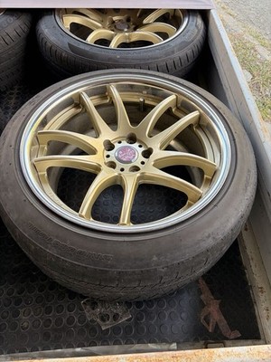 JDM WORK EMOTION CR2P 19-inch aluminum wheels 4-piece set 9J+32 10J+42 (No Tires) - Image 3