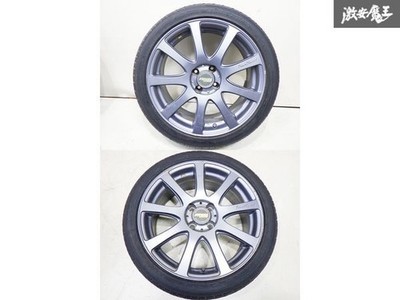 JDM No distortion A-TECH Final Speed Faybar9 17x7J +33 4-hole PCD100 (No Tires) - Image 4
