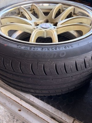 JDM WORK EMOTION CR2P 19-inch aluminum wheels 4-piece set 9J+32 10J+42 (No Tires) - Image 9