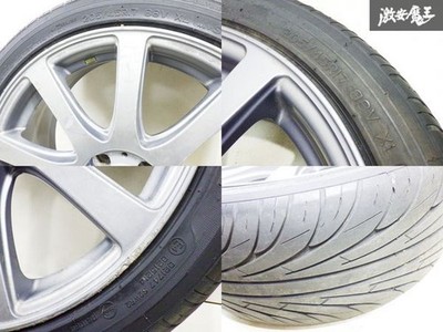 JDM No distortion A-TECH Final Speed Faybar9 17x7J +33 4-hole PCD100 (No Tires) - Image 5