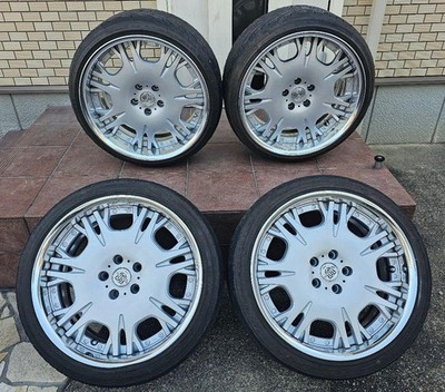JDM 19-inch wheels deep rim Work Balmung BG2 9j/10j shipping charges a (No Tires)
