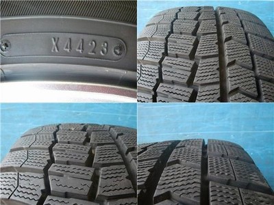 JDM Used winter tire set 4-pack from Iwaki Fukushima: Velva Kevin 18x8 (No Tires) - Image 6