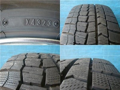 JDM Used winter tire set 4-pack from Iwaki Fukushima: Velva Kevin 18x8 (No Tires) - Image 8