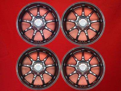 JDM Lightweight 1pc 10.4kg WORK EMOTION D9R Used Aluminum Wheel 4-Wheel Set (No Tires)