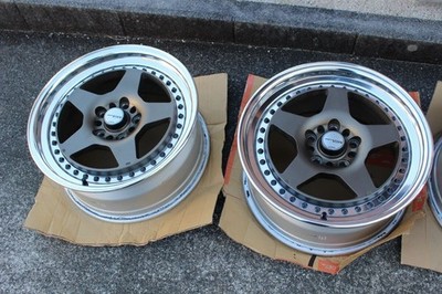 JDM WORK MEISTER CR01 17-inch wheels 7.5j +35 (No Tires)
