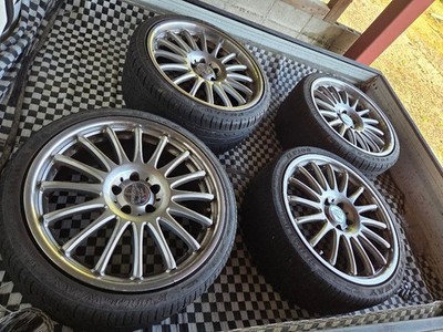JDM Carlson 19-inch wheels for Mercedes-Benz W205 with bonus item (No Tires) - Image 3