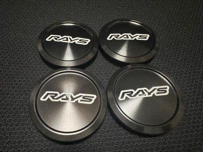 JDM RAYS Rays No.4 VR CAP MODEL-01 LOW BK/SL (No Tires)