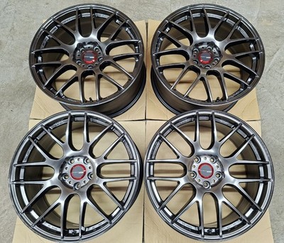 JDM Excellent Condition Work Emotion M8R Wheels 4-Wheel 19x8.5J 114.3mm (No Tires)