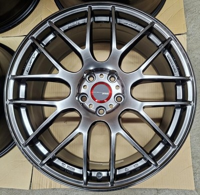 JDM Excellent Condition Work Emotion M8R Wheels 4-Wheel 19x8.5J 114.3mm (No Tires) - Image 2