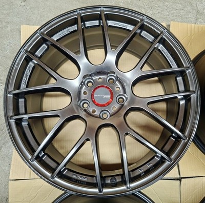 JDM Excellent Condition Work Emotion M8R Wheels 4-Wheel 19x8.5J 114.3mm (No Tires) - Image 4