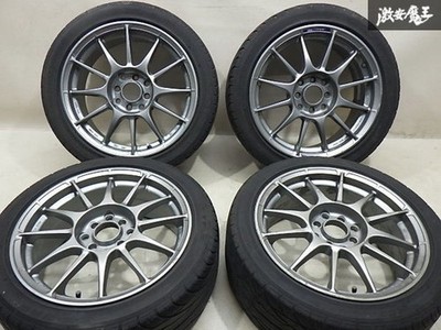 JDM SSR typeR 16x7J +42 PCD114.3 / PCD100 4-hole 8-hole multi4-Wheel Set 205/ (No Tires) - Image 2