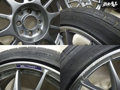 JDM SSR typeR 16x7J +42 PCD114.3 / PCD100 4-hole 8-hole multi4-Wheel Set 205/ (No Tires) - Image 8