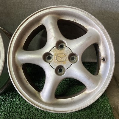 JDM Mazda genuine wheels for Roadster 1515 x 6J +40 PCD100-4H 54mm hub (No Tires) - Image 5