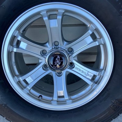 JDM 17-inch aluminum wheels & 4-Wheel Set (No Tires) - Image 5