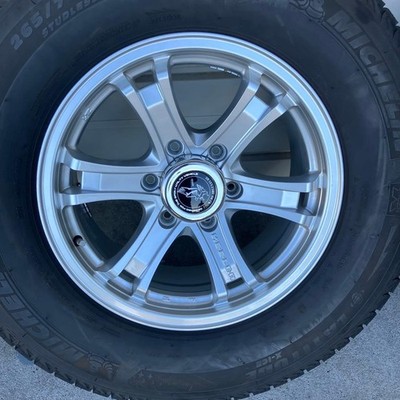 JDM 17-inch aluminum wheels & 4-Wheel Set (No Tires) - Image 6