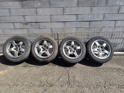 JDM Nissan 32GT-R genuine 16-inch alloy wheels and tires 4-Wheel Set (No Tires)