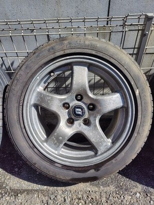 JDM Nissan 32GT-R genuine 16-inch alloy wheels and tires 4-Wheel Set (No Tires) - Image 4