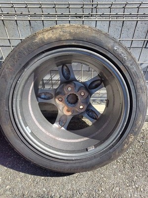 JDM Nissan 32GT-R genuine 16-inch alloy wheels and tires 4-Wheel Set (No Tires) - Image 6