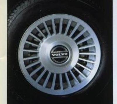 JDM VOLVO 240 Genuine Corona Wheel Center Caps Set of 3 Individual (No Tires) - Image 6