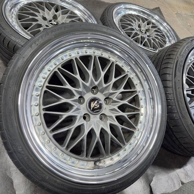 JDM WORK VS-XV Deep Rim/Stepped Rim/Step Rim for Vellfire/Crown/Fuga/A (No Tires) - Image 2