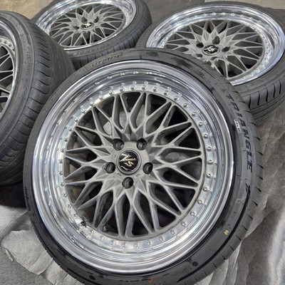 JDM WORK VS-XV Deep Rim/Stepped Rim/Step Rim for Vellfire/Crown/Fuga/A (No Tires) - Image 3