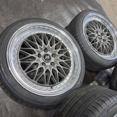 JDM WORK VS-XV Deep Rim/Stepped Rim/Step Rim for Vellfire/Crown/Fuga/A (No Tires) - Image 4