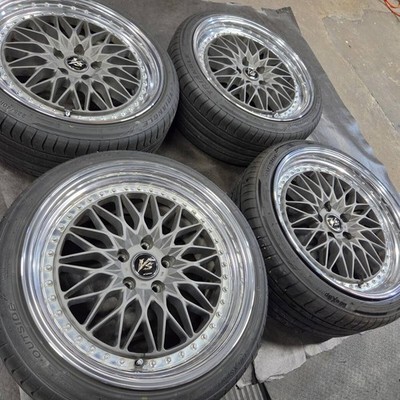 JDM WORK VS-XV Deep Rim/Stepped Rim/Step Rim for Vellfire/Crown/Fuga/A (No Tires) - Image 7