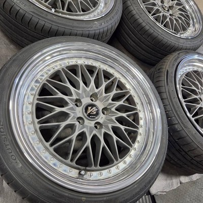 JDM WORK VS-XV Deep Rim/Stepped Rim/Step Rim for Vellfire/Crown/Fuga/A (No Tires) - Image 9
