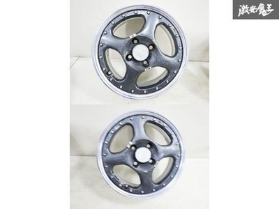 JDM 3-PieceSSR Speed Star MK-II Wheels 14x6J +38 4-Hole PCD100 4-Piec (No Tires) - Image 2