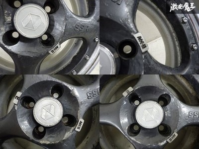 JDM 3-PieceSSR Speed Star MK-II Wheels 14x6J +38 4-Hole PCD100 4-Piec (No Tires) - Image 5