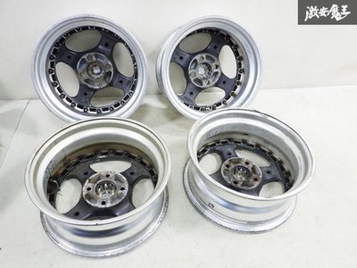 JDM 3-PieceSSR Speed Star MK-II Wheels 14x6J +38 4-Hole PCD100 4-Piec (No Tires) - Image 7