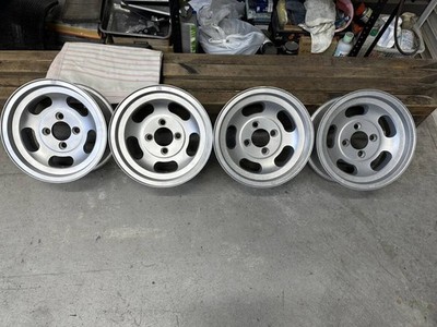 JDM ENKEI MAG 4-hole 114.3 6J 14 offset 6 Wet blasted finish Scratches (No Tires)