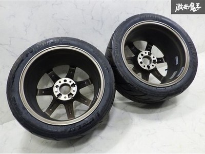 JDM WORK emotion XT7 17x9J +17 114.3 5H matTitanium MHG 2-Wheel Set BNR32 Sky (No Tires) - Image 5