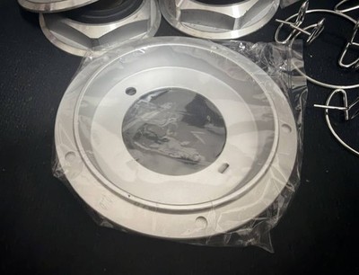 JDM RAYS MAZDASPEED MS-01 Center Cap Silver 4 Individual RX-7 FD3S FC3 (No Tires) - Image 5
