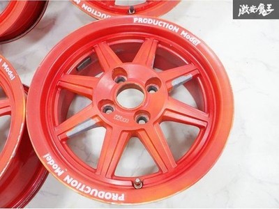 JDM Rare 5ZIGEN N1R PRODUCTION Model 14x8J +39 PCD100 4H Aluminum Wheel (No Tires) - Image 5