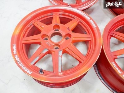 JDM Rare 5ZIGEN N1R PRODUCTION Model 14x8J +39 PCD100 4H Aluminum Wheel (No Tires) - Image 6