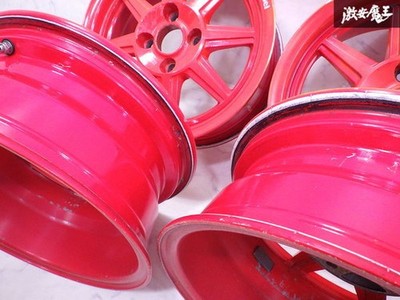 JDM Rare 5ZIGEN N1R PRODUCTION Model 14x8J +39 PCD100 4H Aluminum Wheel (No Tires) - Image 8
