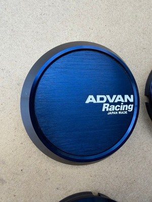 JDM ADVAN Racing Center Cap Flat (No Tires) - Image 2