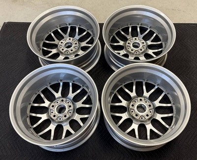JDM Rare BBS RS-GT 18RS950 8J +39 PCD114.3 -5 hole Diamond Silver DS-S (No Tires) - Image 6