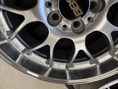 JDM Rare BBS RS-GT 18RS950 8J +39 PCD114.3 -5 hole Diamond Silver DS-S (No Tires) - Image 8