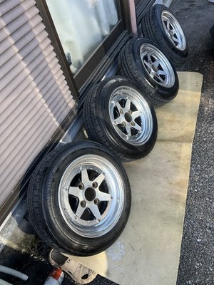 JDM SSR Speed Star XR4 TYPE A 13-inch wheels 6J +15 offset 4 holes P (No Tires)
