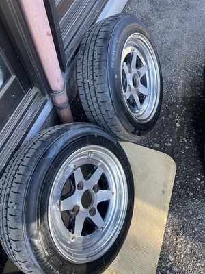 JDM SSR Speed Star XR4 TYPE A 13-inch wheels 6J +15 offset 4 holes P (No Tires) - Image 3