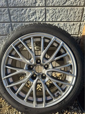 JDM WRX S4 VAG genuine optional wheels with PIRELLI winter tires (No Tires) - Image 3