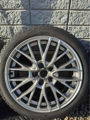 JDM WRX S4 VAG genuine optional wheels with PIRELLI winter tires (No Tires) - Image 4