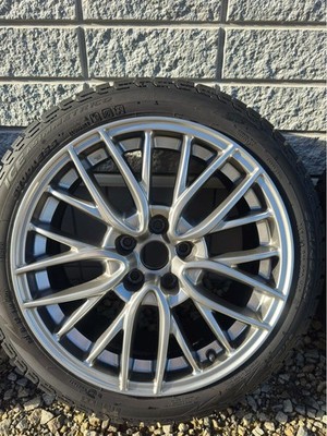 JDM WRX S4 VAG genuine optional wheels with PIRELLI winter tires (No Tires) - Image 5