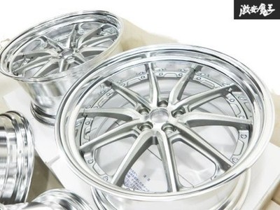 JDM WORK LANVEC LS10 SR Deep Rim 21x9J +35 10.5J +28 PCD114.3 5-hole4Bo (No Tires) - Image 5