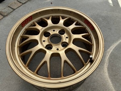 JDM BBS RG-F RG367 gold deep rim 2-Wheel Set 15x6.5J offset 37. Suitable for (No Tires) - Image 2